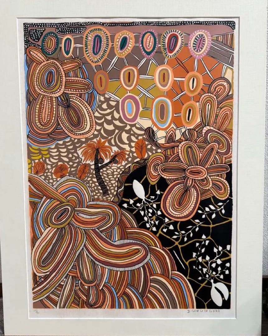 ギンギンガラ、ドリス。 (1946–1999) 【砥石と樹皮】限定28/95