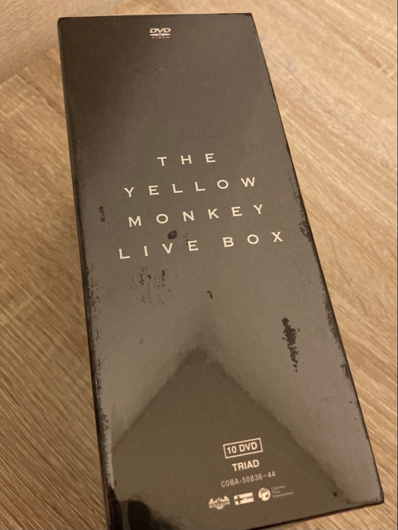 THE YELLOW MONKEY LIVE BOX 初回限定生産 DVD