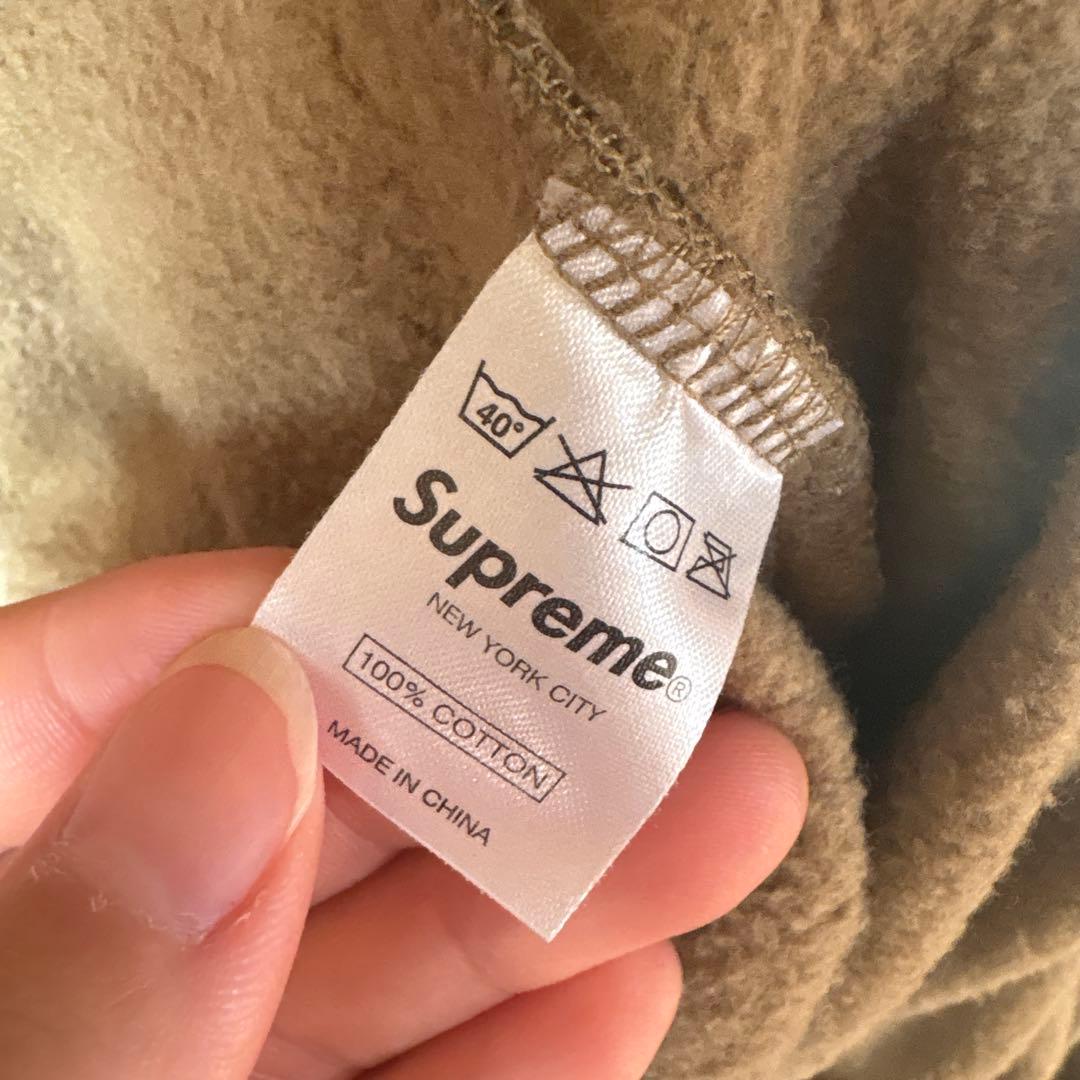 Supreme シュプリーム 09SSスウェット パーカー 迷彩力モ刺繍