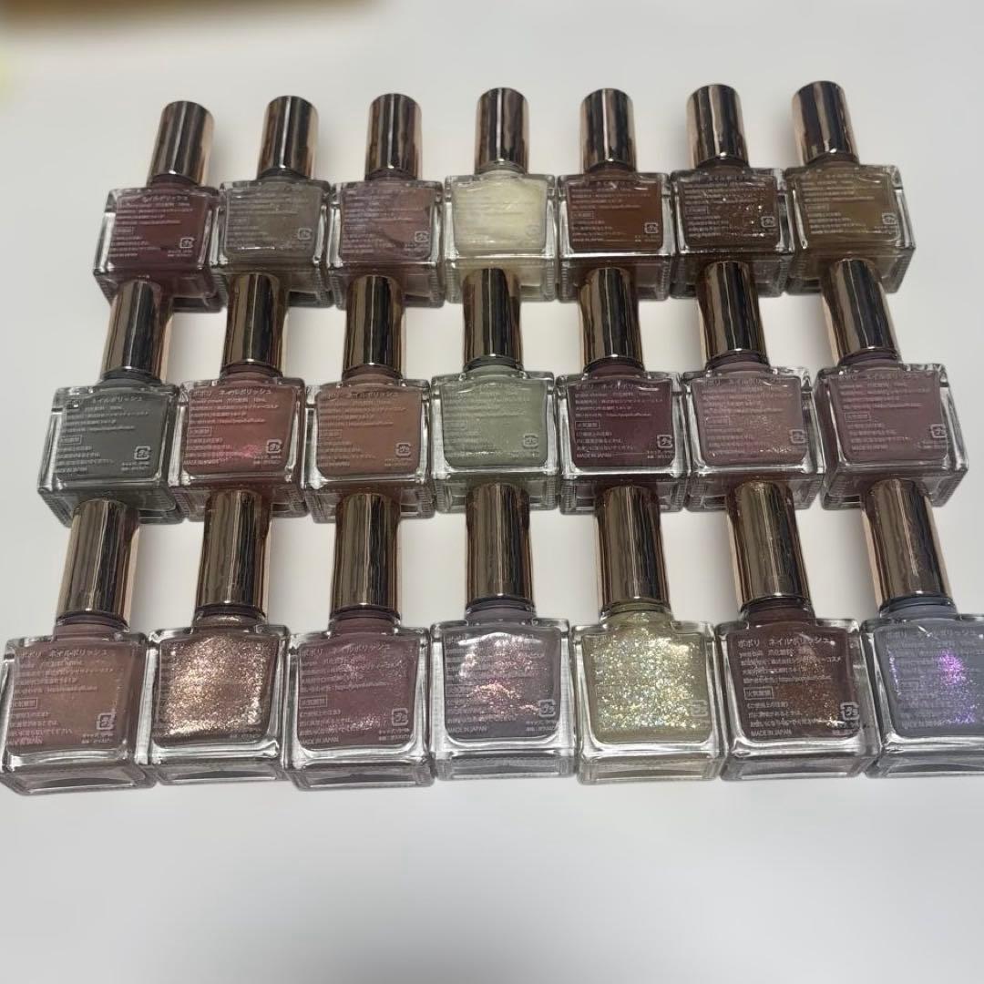 popoLi ネイルポリッシュ　21本セット