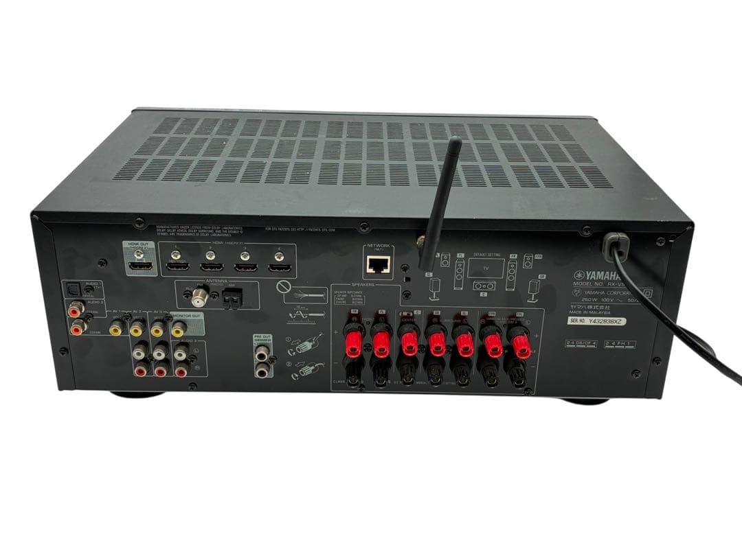 YAMAHA RX-V583 AVアンプ リモコン付き