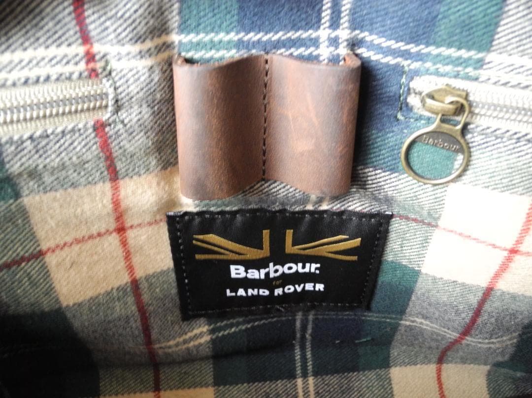 【希少品】BARBOUR for LAND ROVER／ アウトドアバッグ