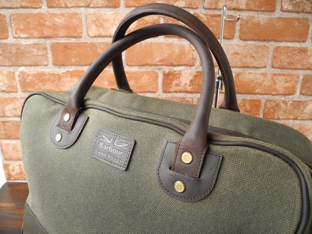 【希少品】BARBOUR for LAND ROVER／ アウトドアバッグ