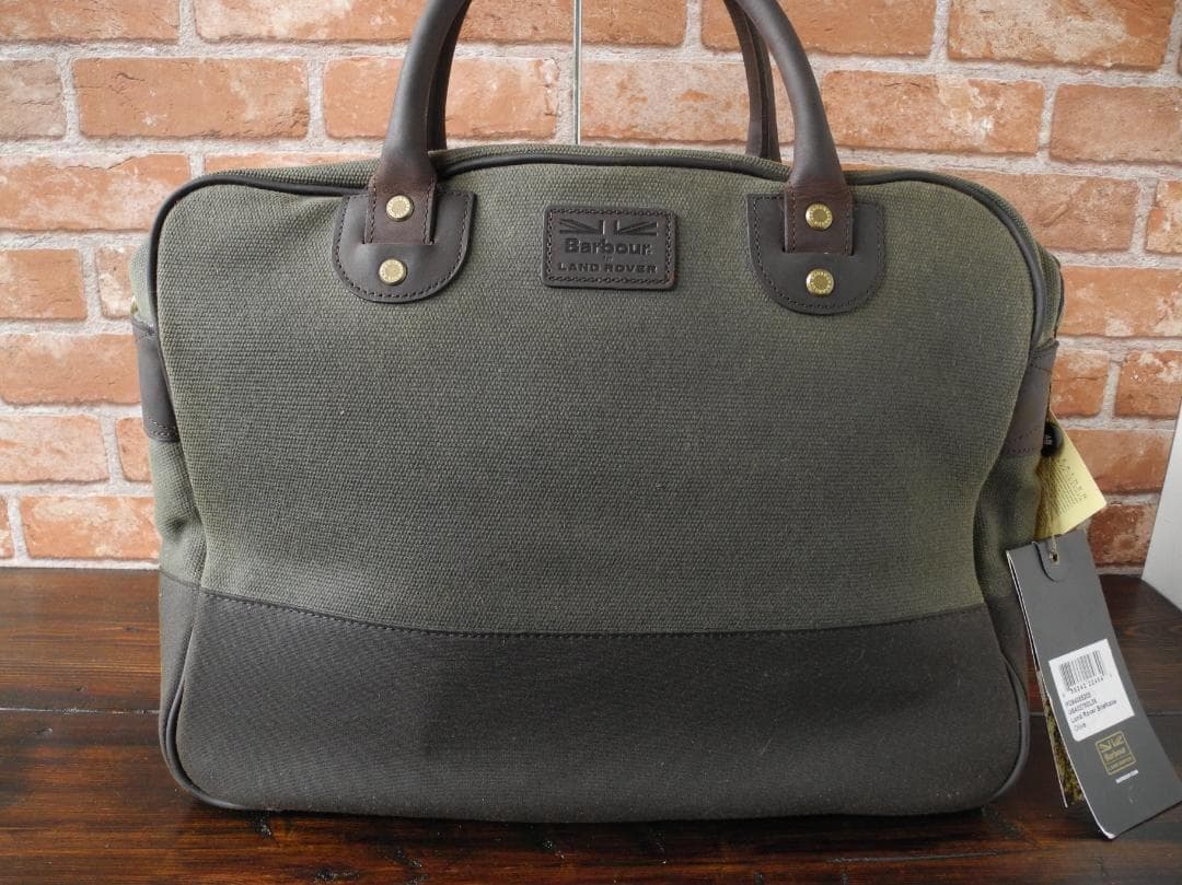 【希少品】BARBOUR for LAND ROVER／ アウトドアバッグ
