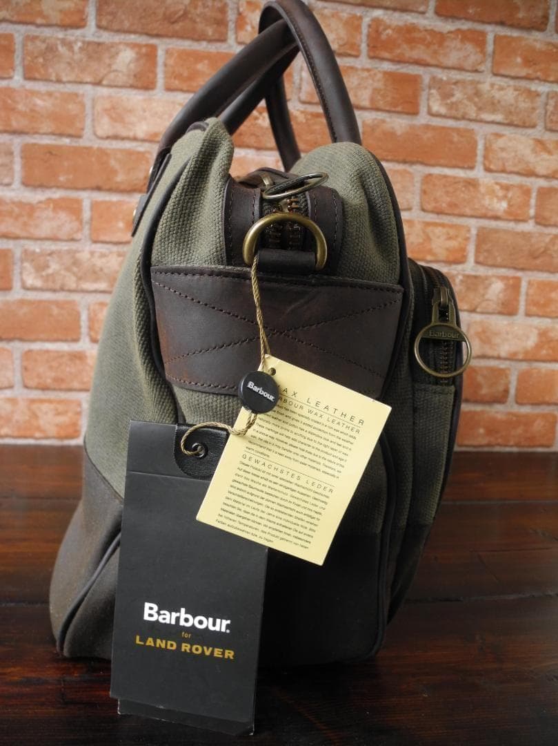 【希少品】BARBOUR for LAND ROVER／ アウトドアバッグ