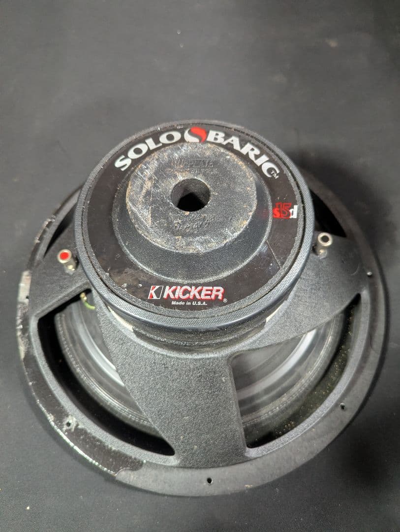スピーカー・ウーファー KICKER SOLO-BARIC 15d