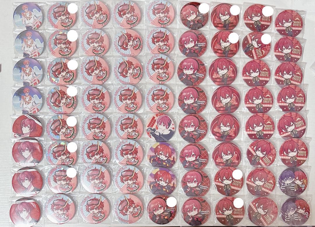 浦島坂田船 あほの坂田 となりの坂田 缶バッジ おまけ付き(金テ、赤テ)