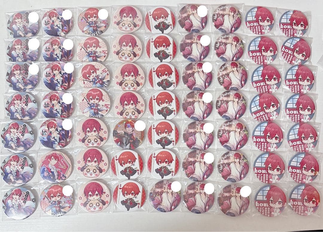 浦島坂田船 あほの坂田 となりの坂田 缶バッジ おまけ付き(金テ、赤テ)