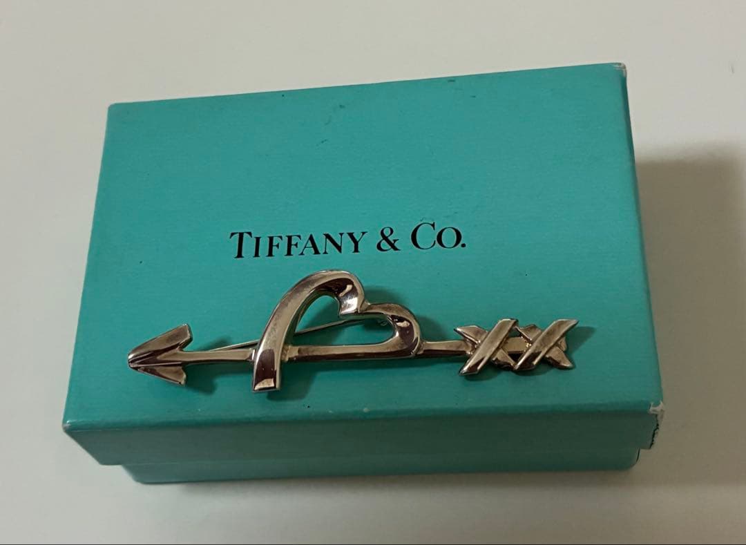 s*y様 Tiffany & Co. シルバーブローチ ハート　925