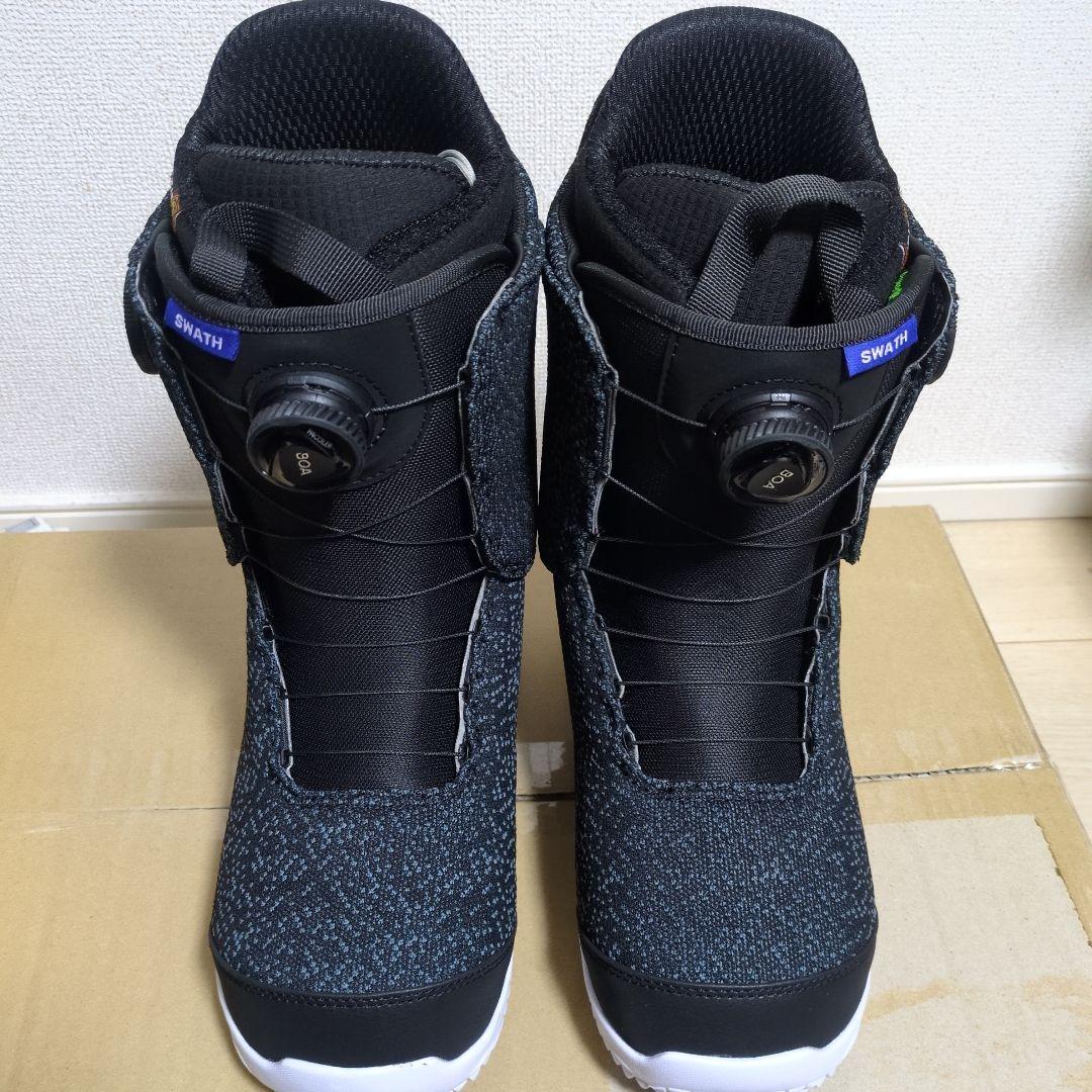 ◆BURTON◆26.5◆swath boa◆ブーツ◆スワスボア◆ブラック