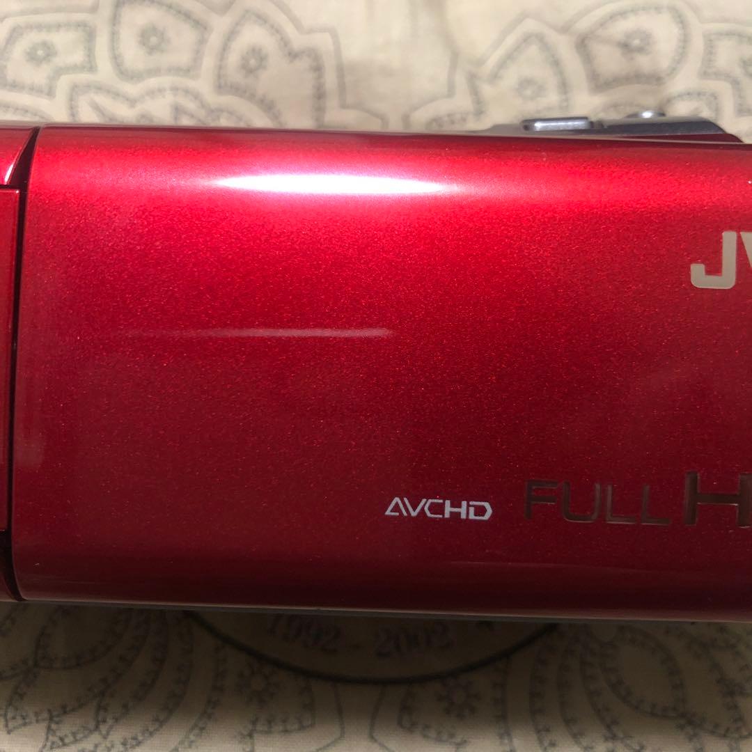 美品 JVC Everio GZ-E600 バッテリー3個付 ビデオカメラ