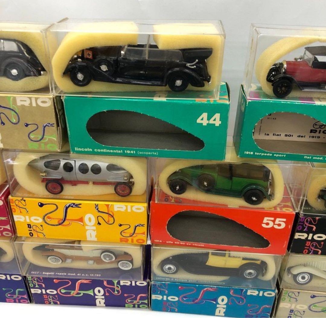 【希少】RIO リオ ミニカー ヴィンテージ 大量 まとめ 箱付 26台