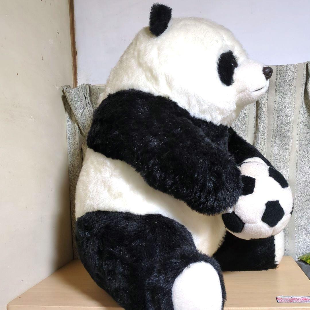 特大　パンダ　ぬいぐるみ 可愛い　サッカーボール　ギフト　ビンテージ　クリスマス