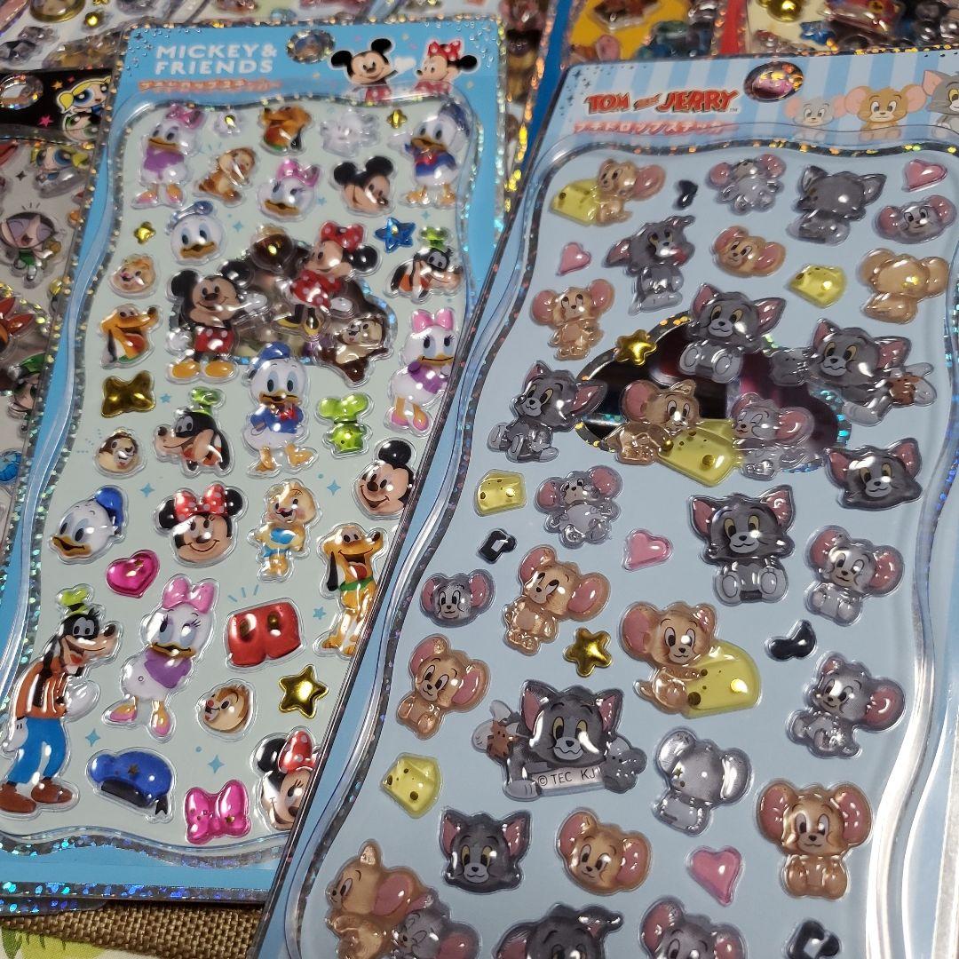正規品　プチドロップステッカー　14柄セット　ボンボンドロップシール　ディズニー