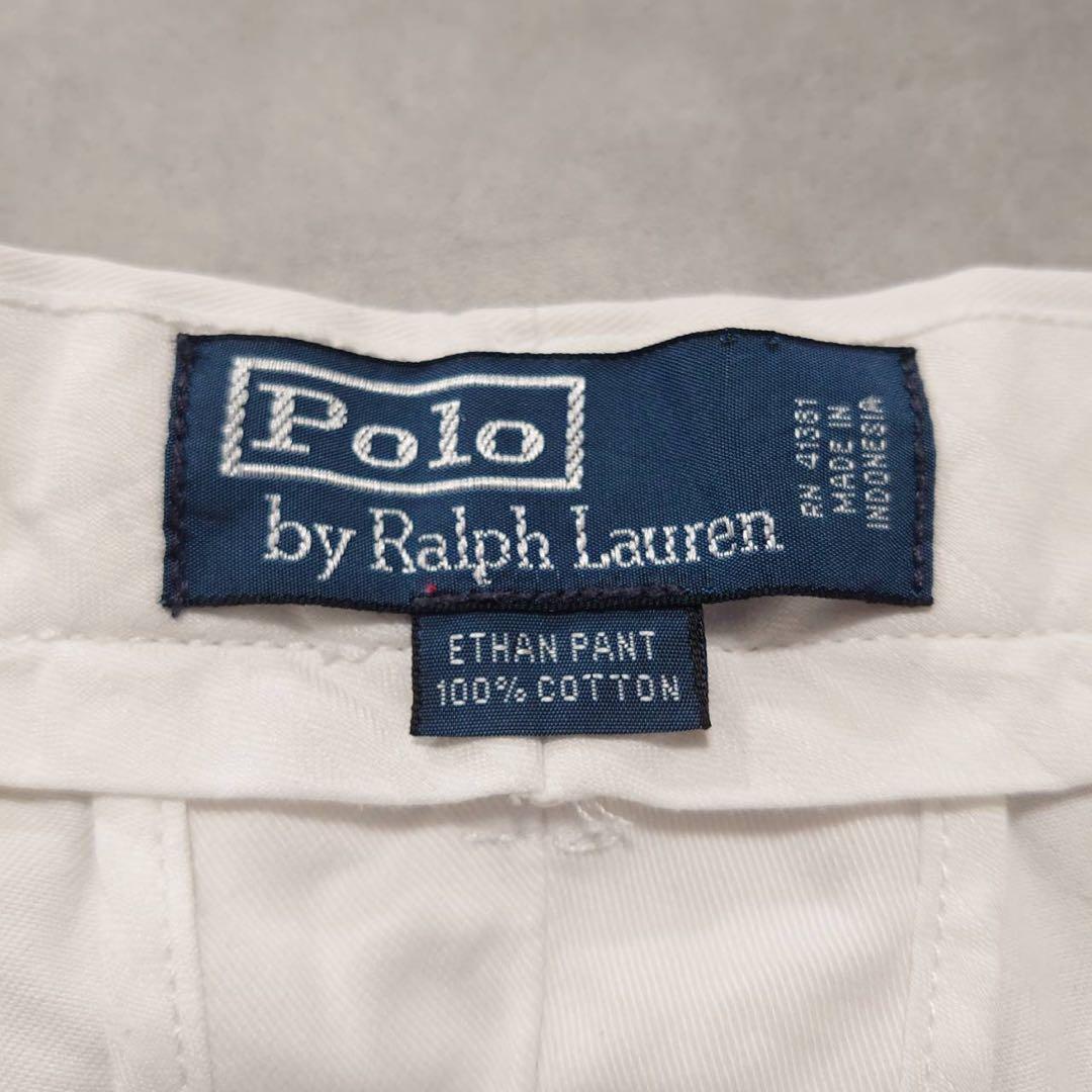 ポロチノPolo by Ralph Laurenツータックチノパンツ古着K276