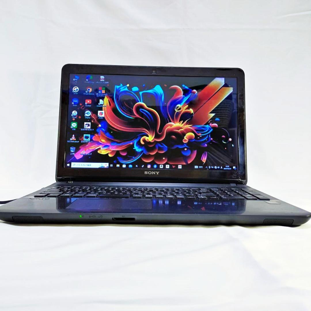 【1632】高スペック！VAIO512GB✨設定済ノートパソコン SONY