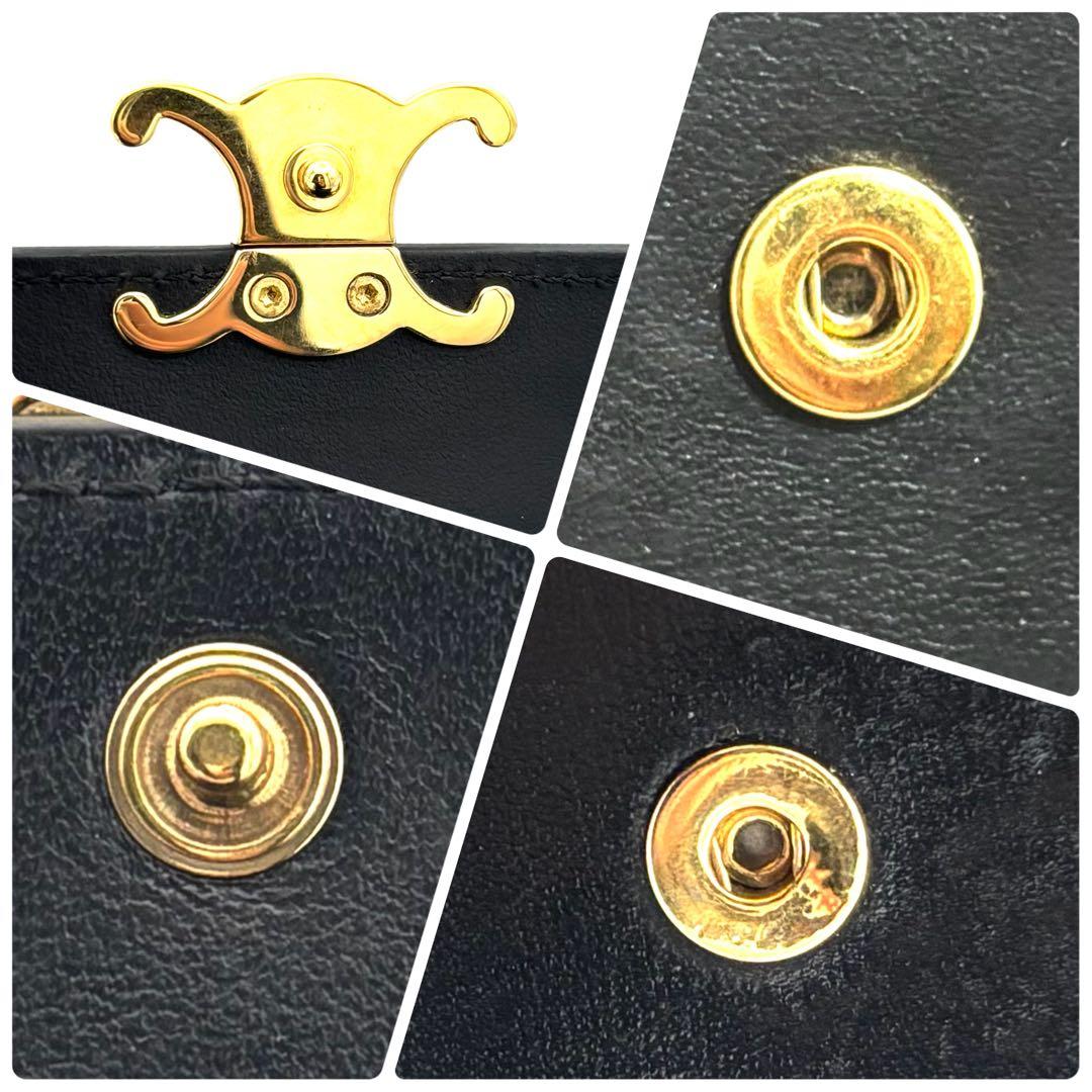 ⭐️ jeon ⭐️セリーヌ 折り財布 トリオンフ スモールフラップウォレット