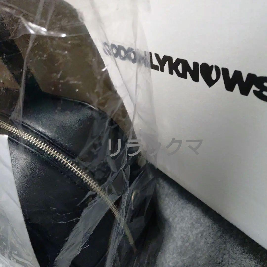 GOD ONLY KNOWS フェイクレザーハンドルバッグ 【新品】岩田剛典