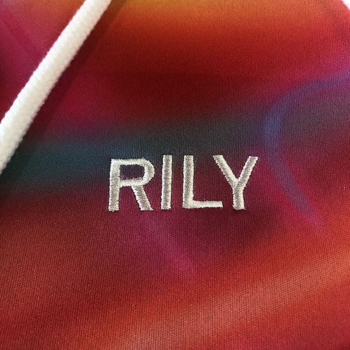 今市隆二 ブランド RILY リリー Neon Tex パーカー Lサイズ