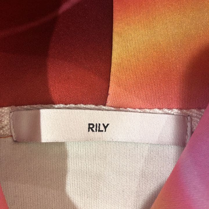 今市隆二 ブランド RILY リリー Neon Tex パーカー Lサイズ