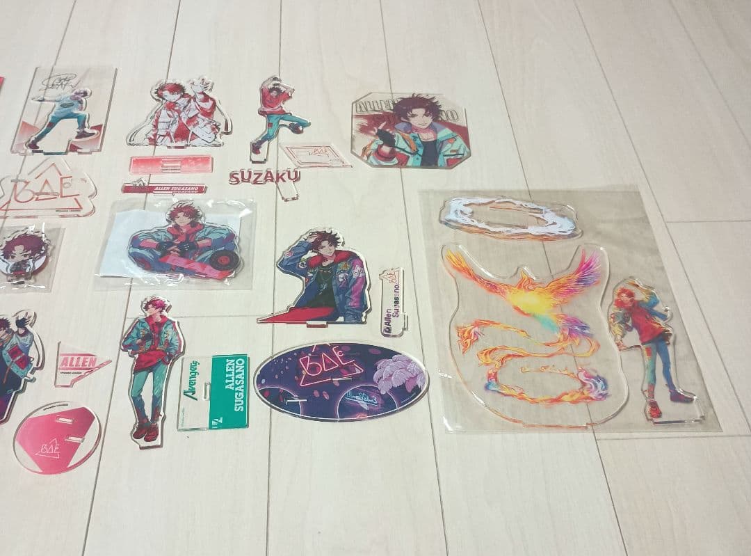 Paradox Live　朱雀野アレン　アクリルスタンド　まとめ売り