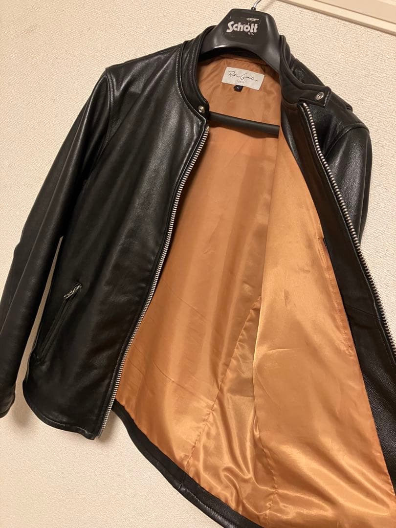 Retro Grade 羊革　シングルライダースジャケット