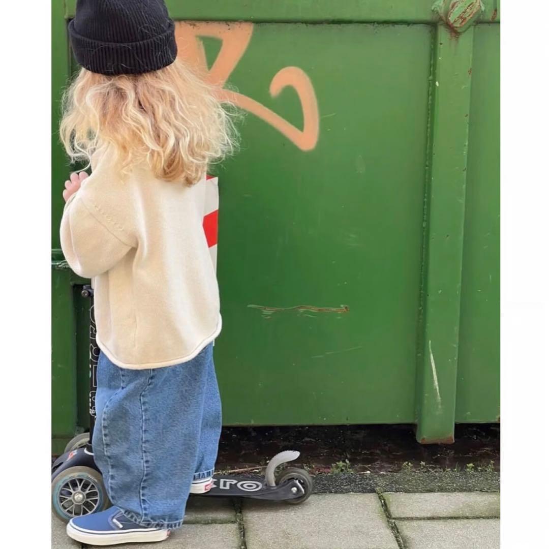 ZIGGY ZAZA suki denim サイズM 3-5Y デニム
