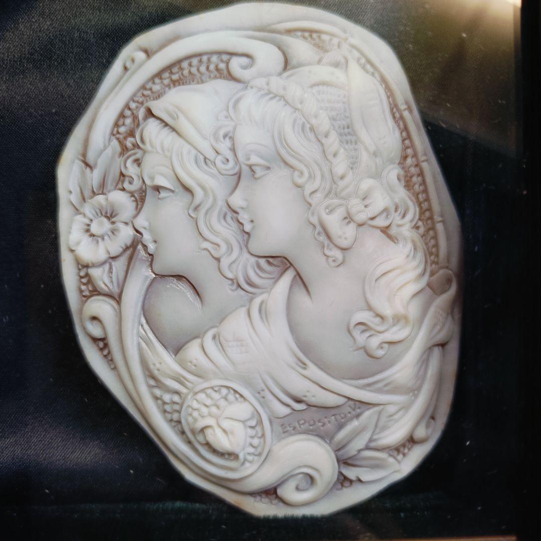 エスポ シート 8 mm　大型 カメオ シェルカメオ