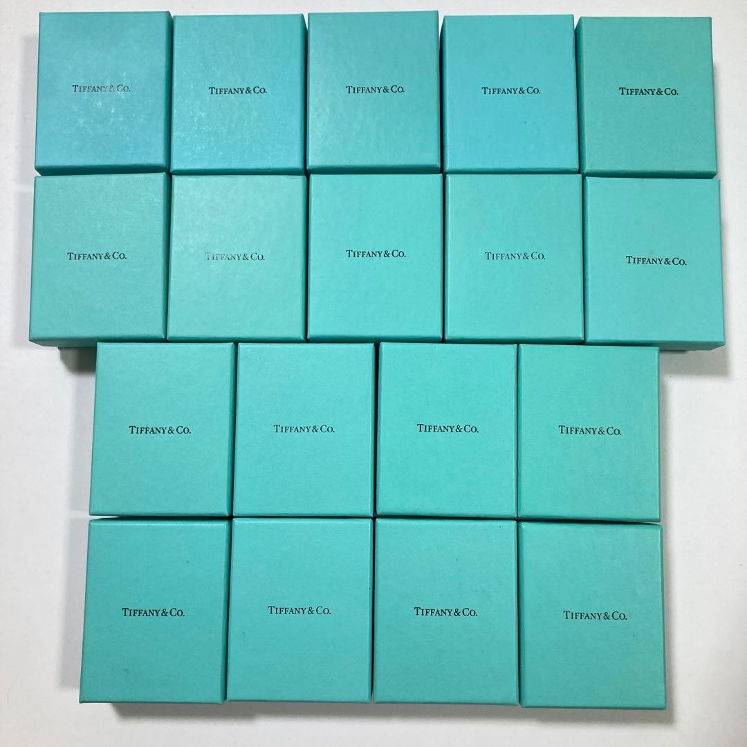 ティファニー　旧型　巾着袋　空箱　18個セット　保存袋　アクセサリー入れ　ポーチ