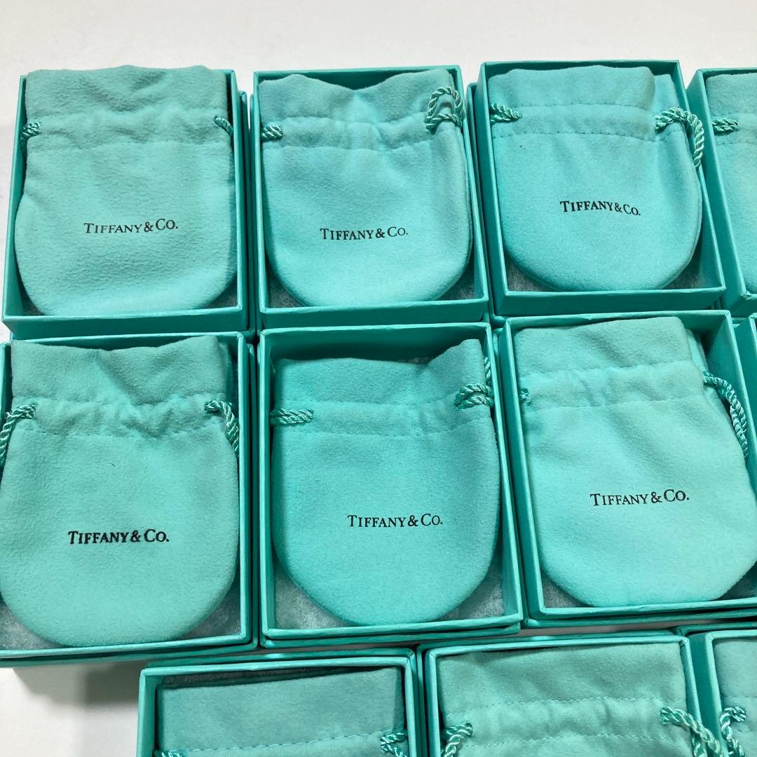ティファニー　旧型　巾着袋　空箱　18個セット　保存袋　アクセサリー入れ　ポーチ