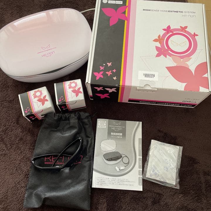 ケノン 脱毛器 ver.7.2 眉毛脱毛器付　カートリッジ付き