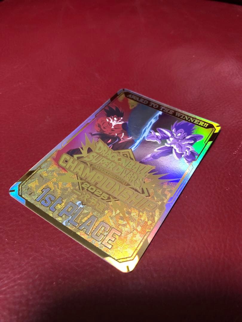 ★新品★ドラゴンボールスーパーダイバーズ大会プロモチャンピオンシップ優勝カード
