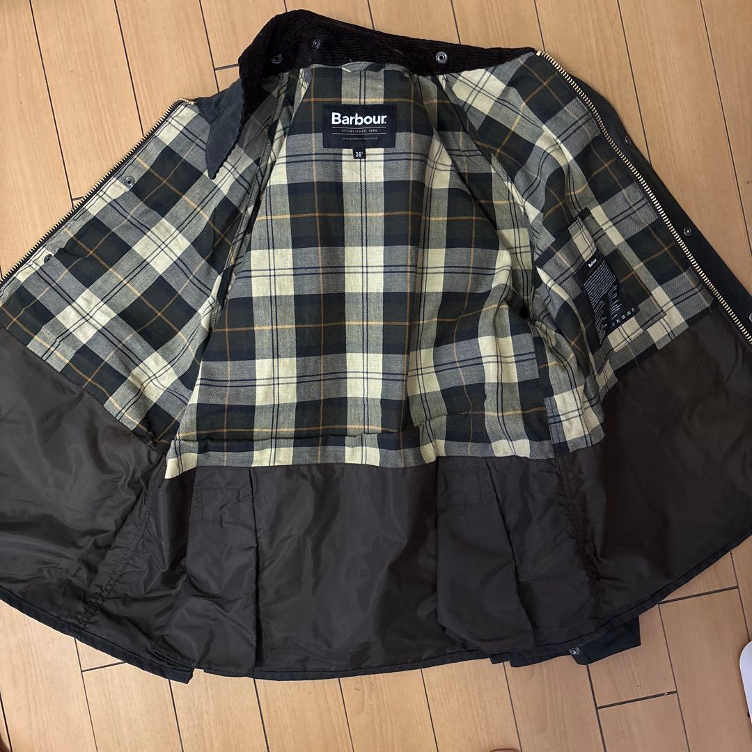 Barbour ビデイルos 36セージグリーン