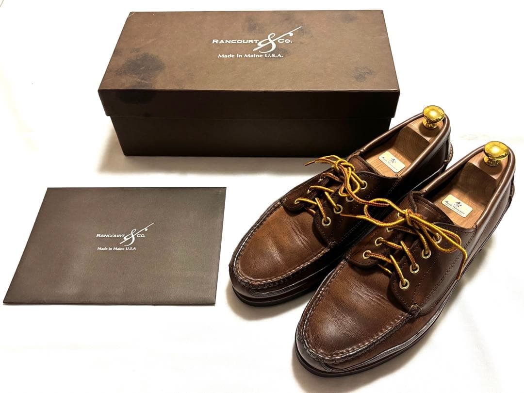 【美品】ランコートRANCOURT &CoレンジャーモカシンRANGER MOC