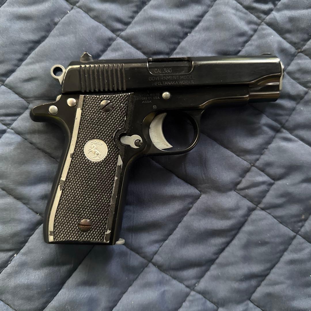 タナカワークス コルト .380オート　ガバメント　ガスガン