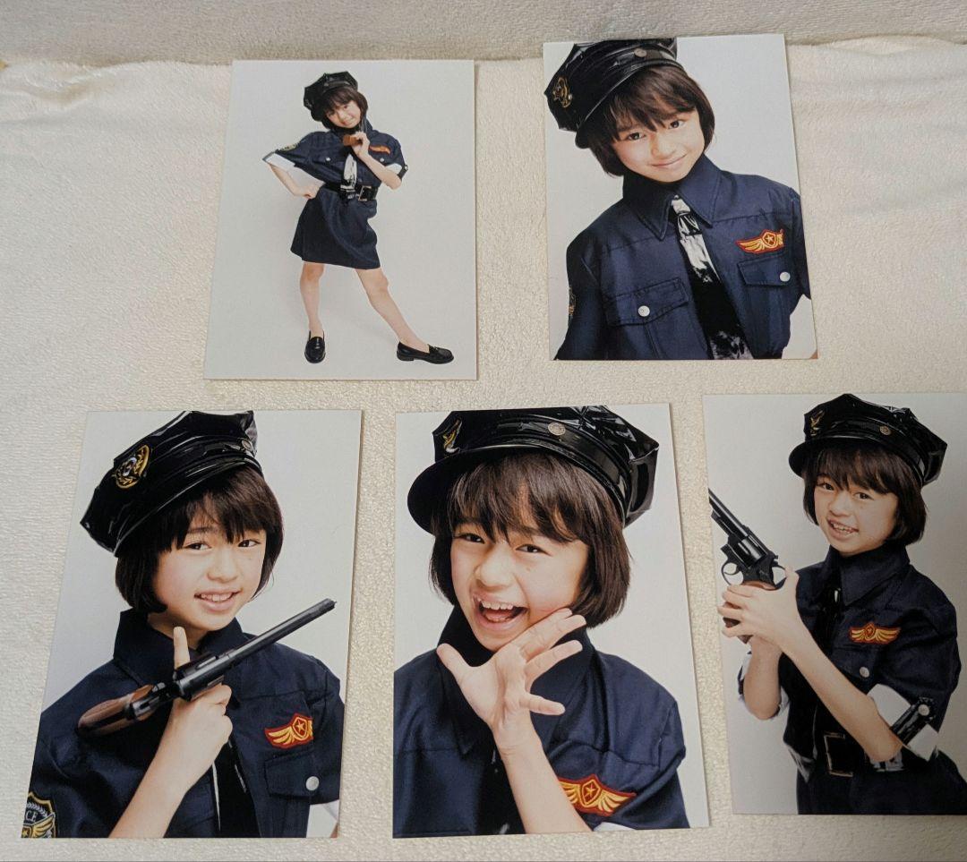 絵森彩　生写真　警官　依田彩花