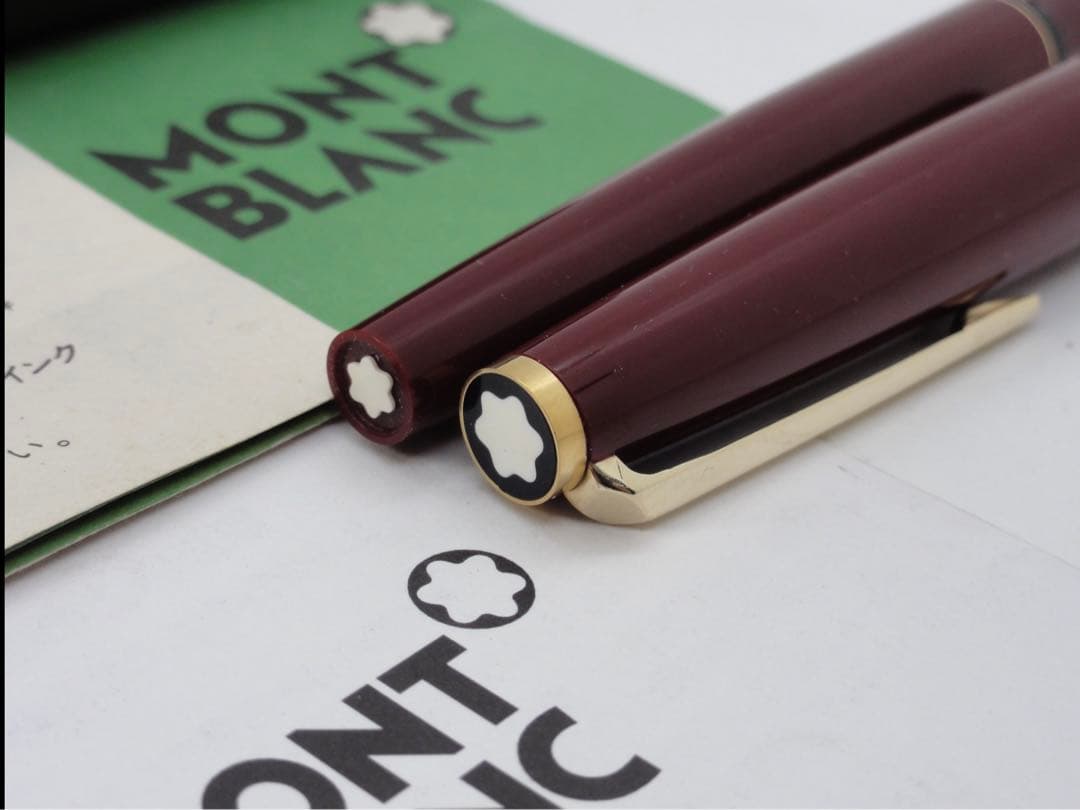 ★美品！ザ・ゴールド・スタンダードNo320GPボルドーカラー万年筆★モンブラン