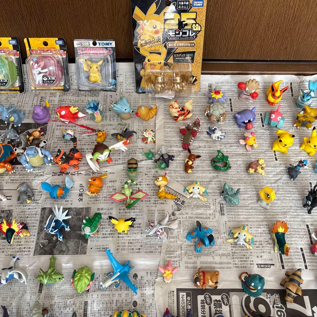 ポケモン　モンコレ　初期　フィギュア　ゲンガー　TOMY　クリア　約210体