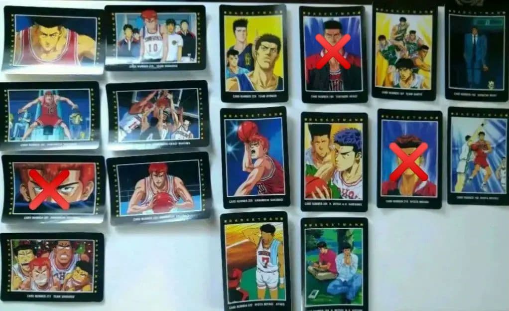 希少　スラムダンク　アマダヒーローコレクションカード19枚セット