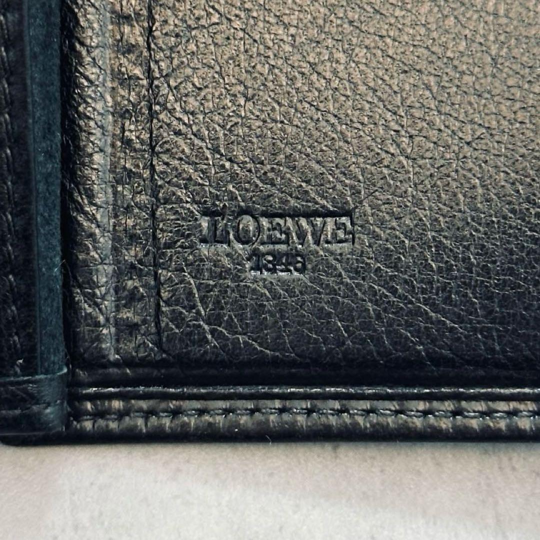 小物 LOEWE Anagram Gamaguchi Bifold Wallet