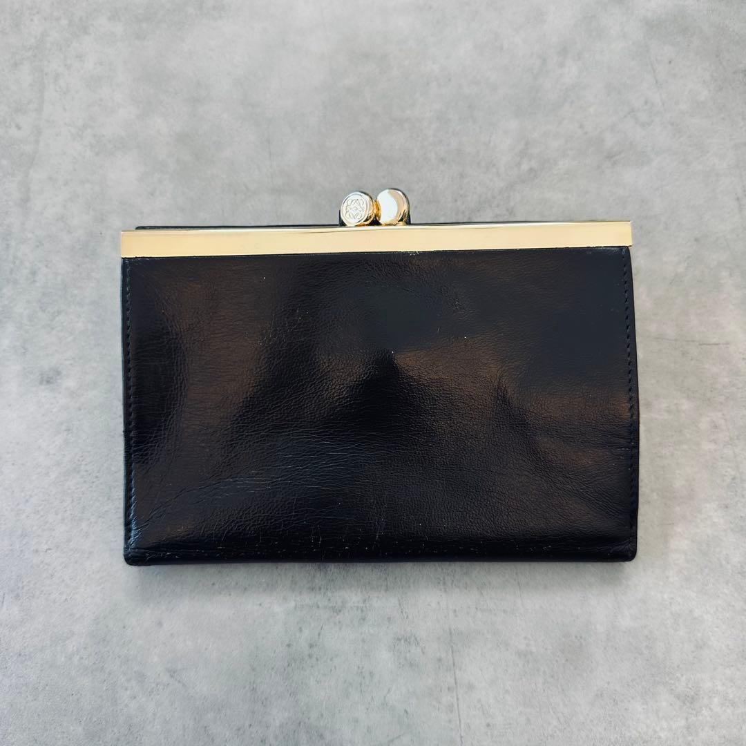 小物 LOEWE Anagram Gamaguchi Bifold Wallet