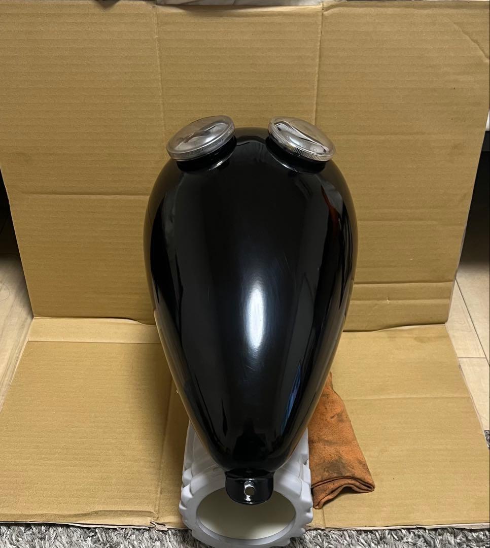 エッグタンク　ピーナッツタンク　ショベル　キャップ付き　美品　値下げ可