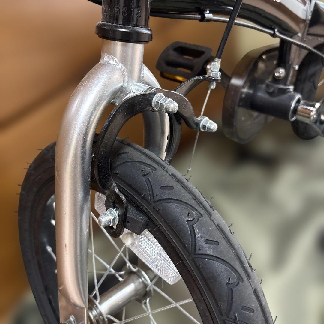 HenshinBike 折りたたみ自転車 14インチ 黒