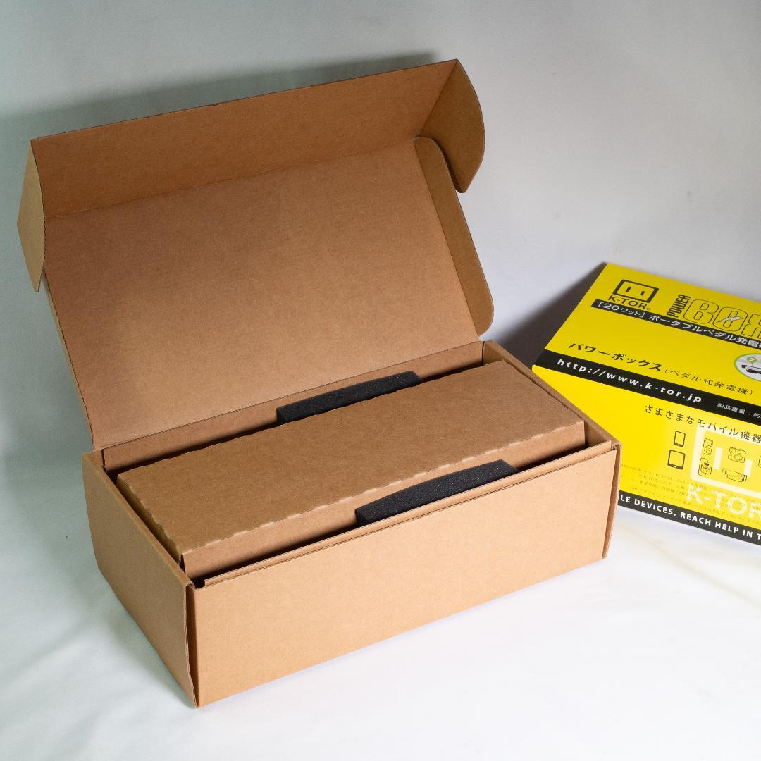 未使用 K-TOR ケーター パワーボックス ポータブルペダル発電機 PBP01