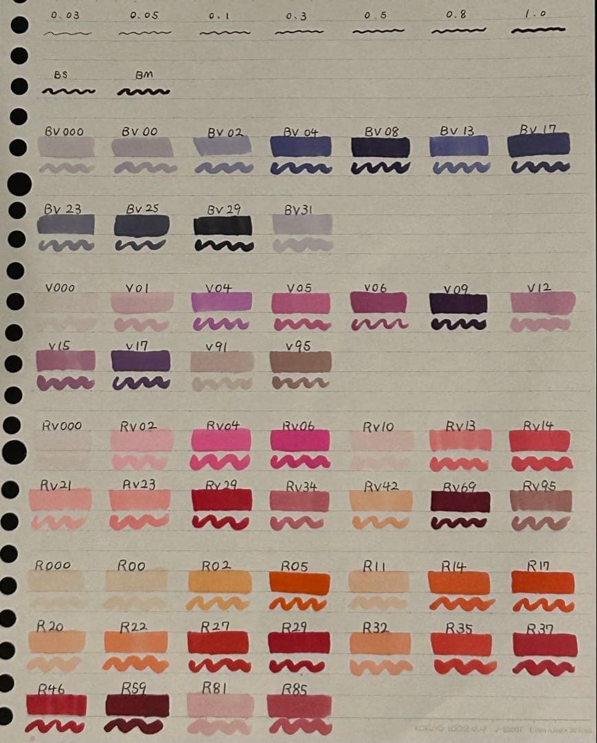 コピックチャオ180色＋マルチライナーBセット 全色あり インク確認+清掃済