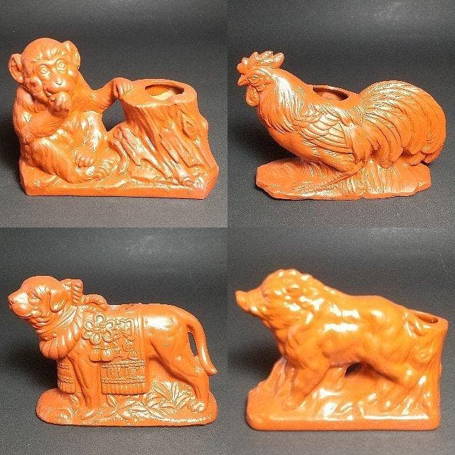 常滑焼 十二支 爪楊枝立て