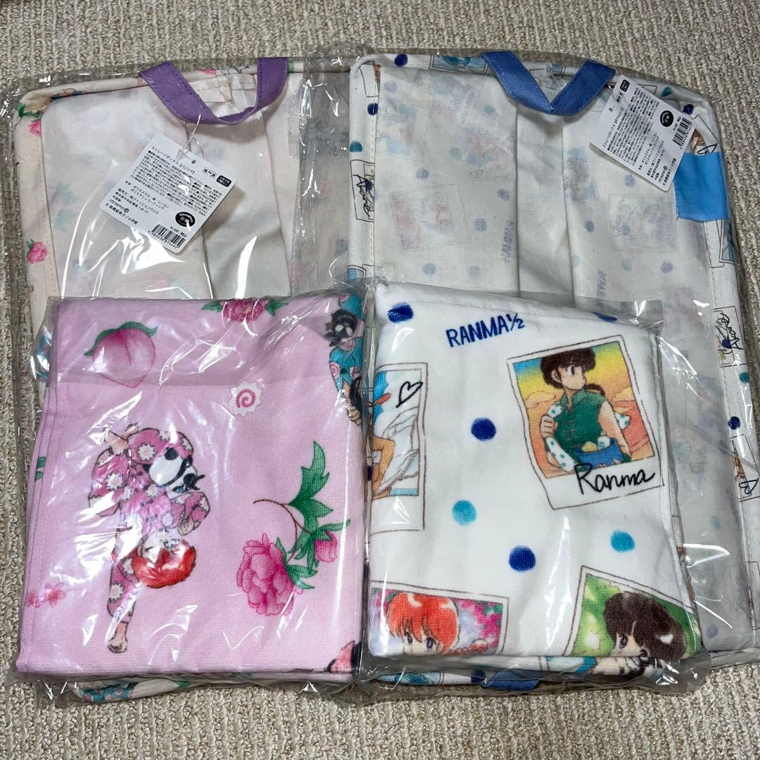 ストレージボックス フェイスタオル らんま1/2 ITS'DEMO イッツデモ