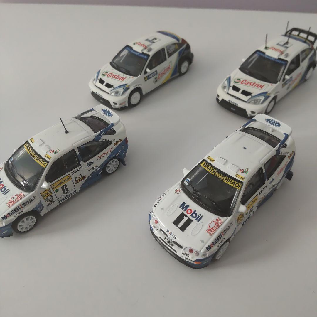 フォード　フォーカス、シエラ、エスコート　ラリーカーコレクション　7台セット