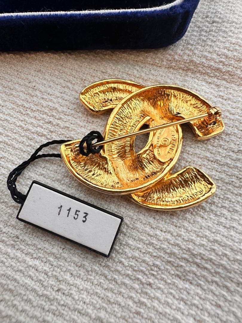 ⭐️ 鑑定済✨未使用【CHANEL】ブローチ　マトラッセ　CHANEL