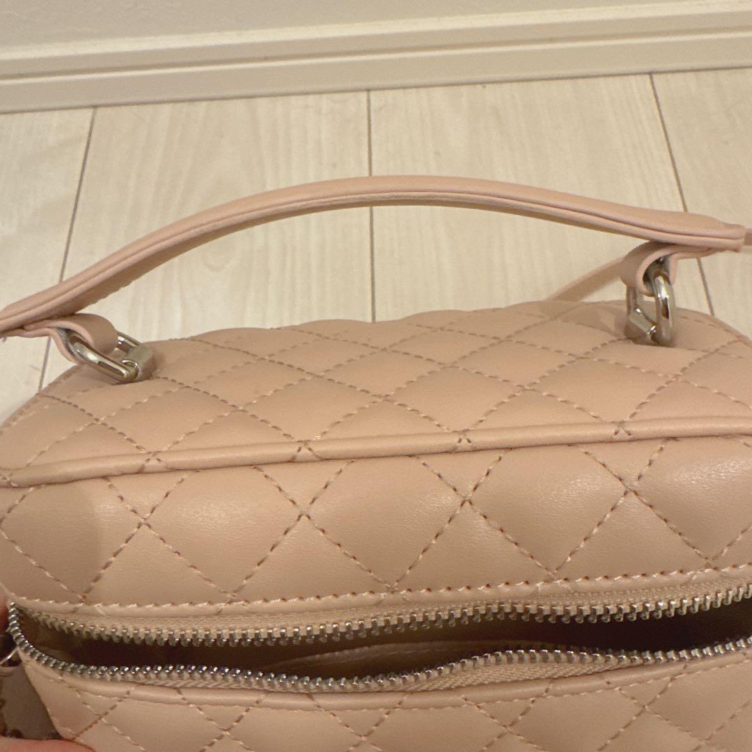 Darich ダーリッチ キルティングショルダーミニバッグ ピンク PINK